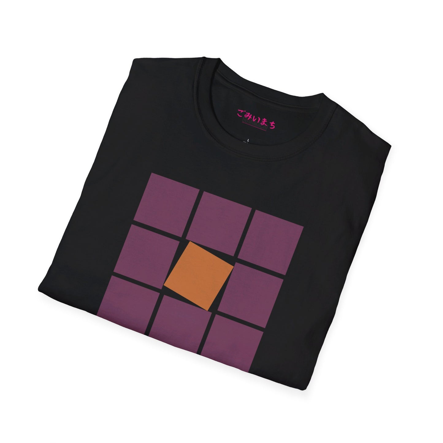 Golden Grid Retro Tee